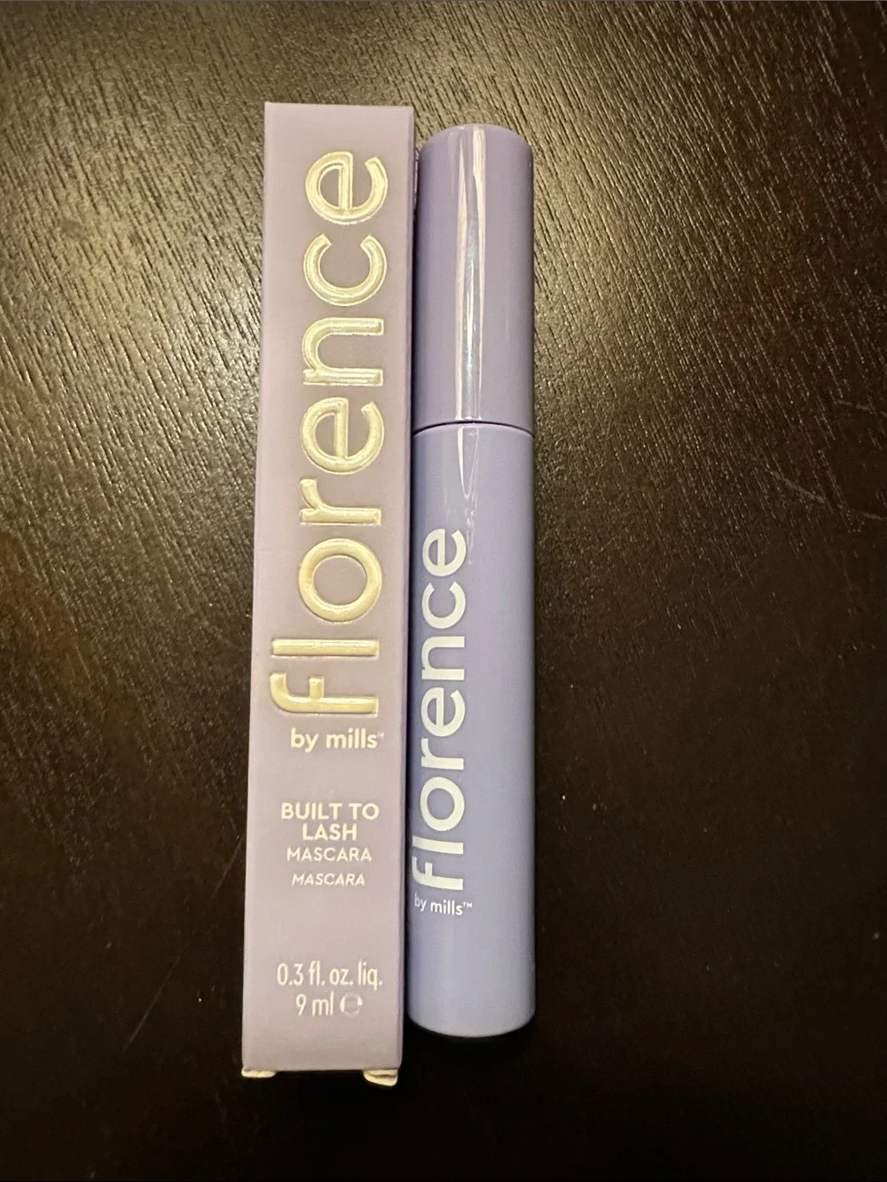 BNIB Fullsize Florence By Mills Built To Lash Black Mascara